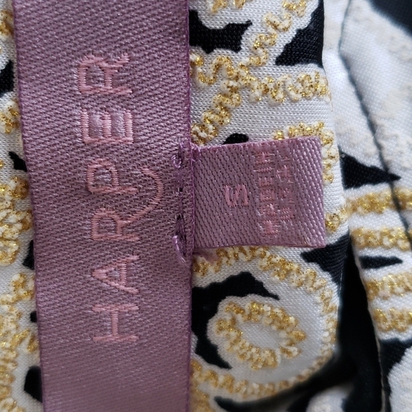 Harper small tunic dress gold black creamish white - Picture 5 of 6